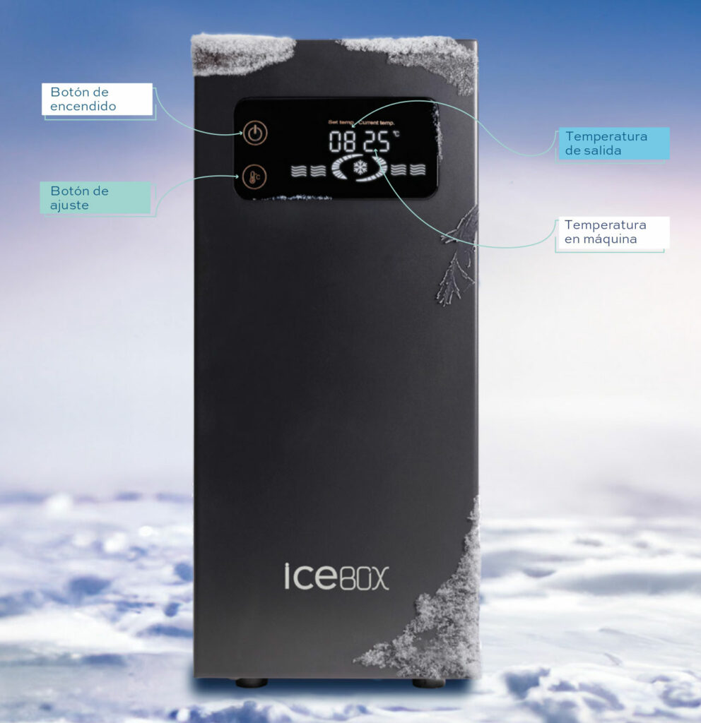 Grupo Deluxe presenta ICEBOX, el enfriador de agua que garantiza agua fría y refrescante al instante. Ideal para cualquier espacio